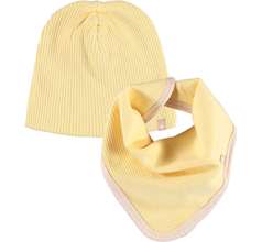 Neci hat and bib set Hagesmække + huer